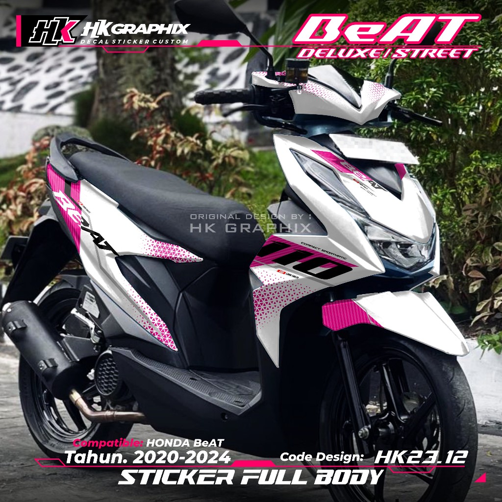 (COD) Decal Stiker BeAT DELUXE BeAT STREET Full Body Sticker Decal Beat 2020 2021 2022 2023 2024 CBS