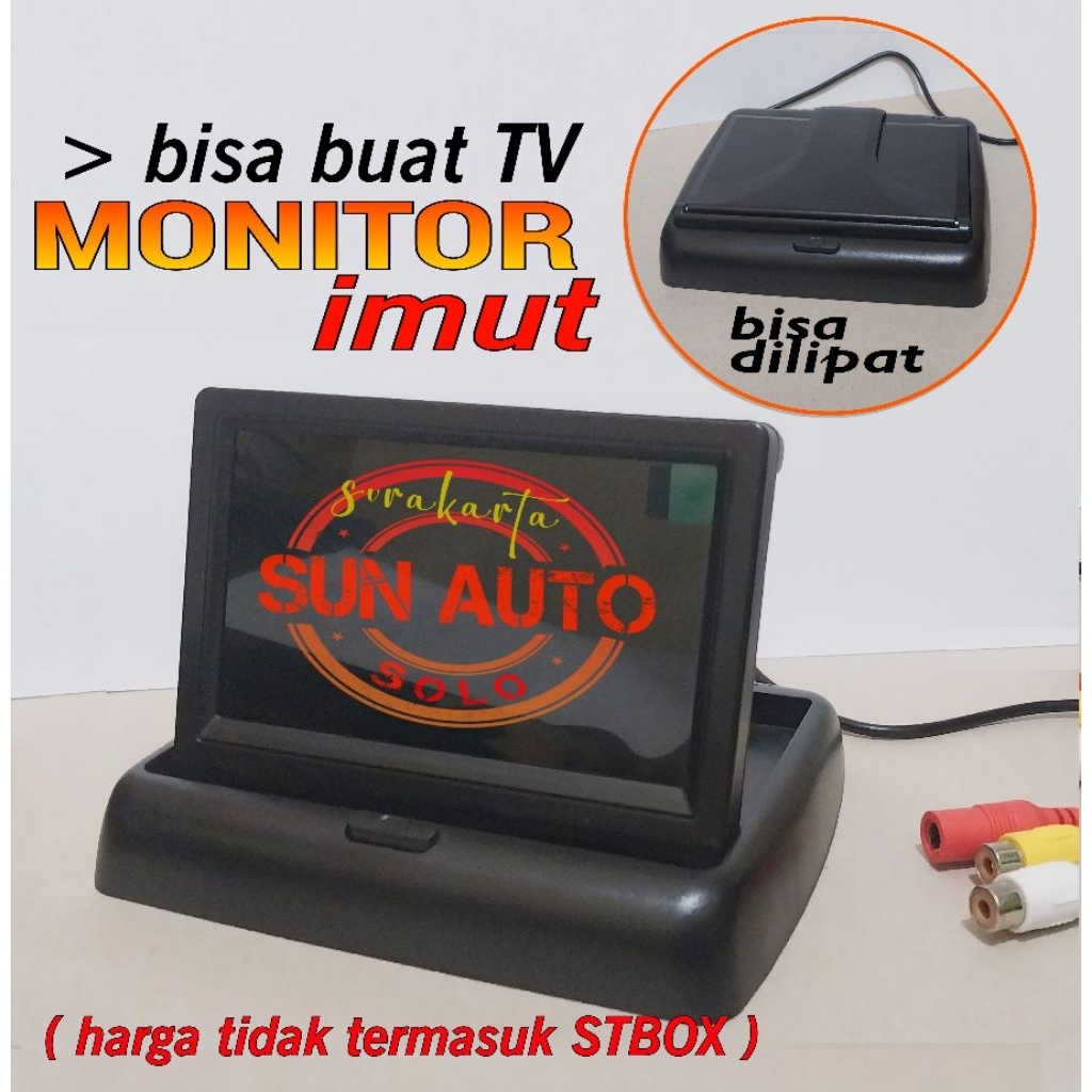 TFT MONITOR TV kecil mini