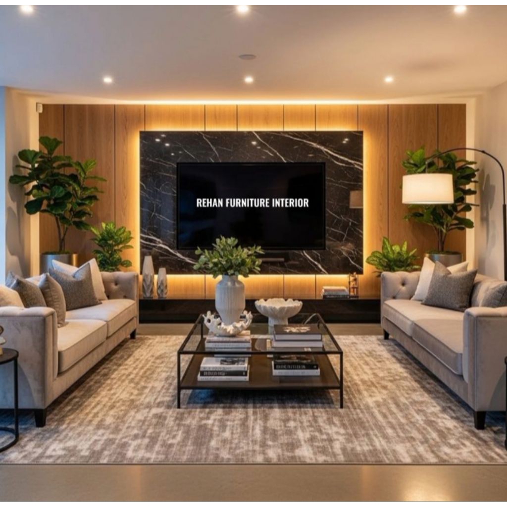 backdrop tv ruang tamu, backdrop tv minimalis, backdrop tv, lemari tv, meja tv, kabinit tv, Walpanil