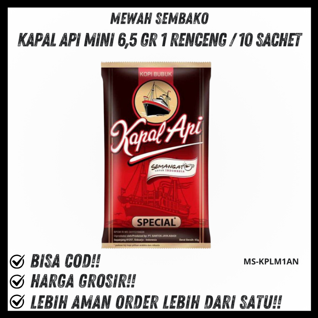 Kopi Kapal Api Mini 6.5gr