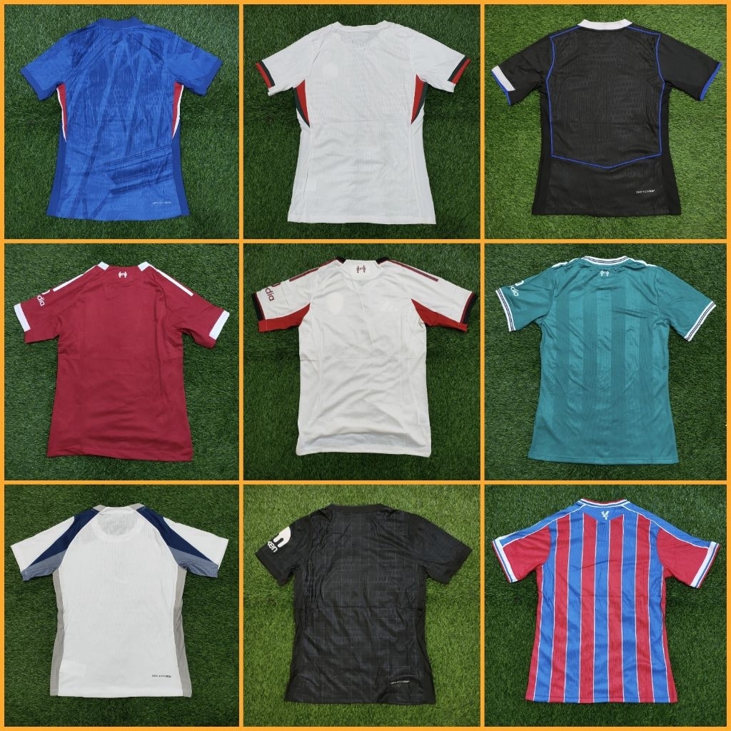 JERSEY BOLA PLAYER ISSUE PI LIGA INGGRIS HOME AWAY 3RD LIFESTYLER 2025 2026 ARSENAL LIVERPOOL TOTTEN