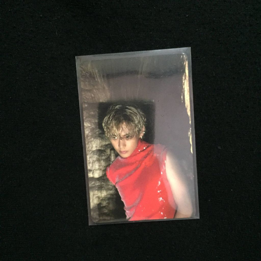 photocard pc lucky draw ld ums layover taehyung v bts