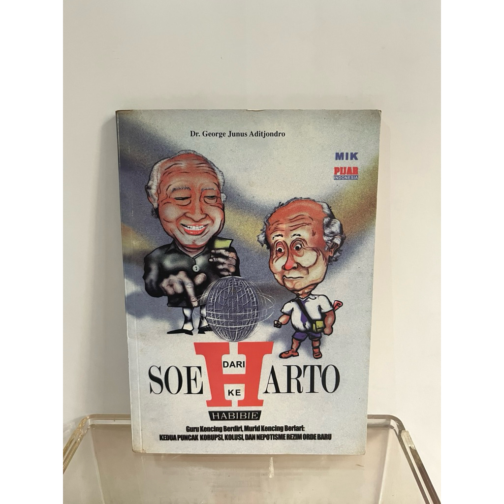 Buku Secondhand ‘Dari Soeharto Ke Habibie’, Dr George Junus Aditjondro