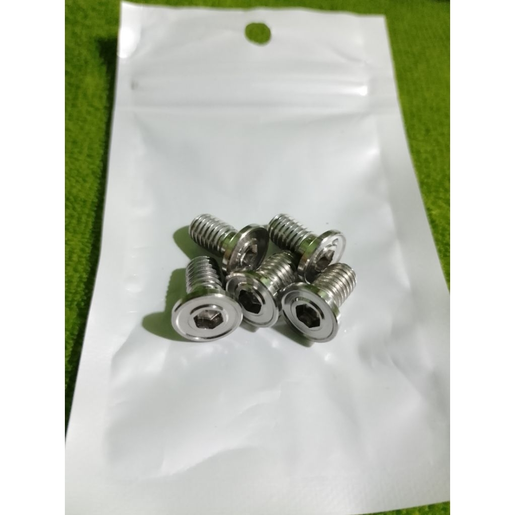 baut L slim M6 / baut 10 panjang 16mm