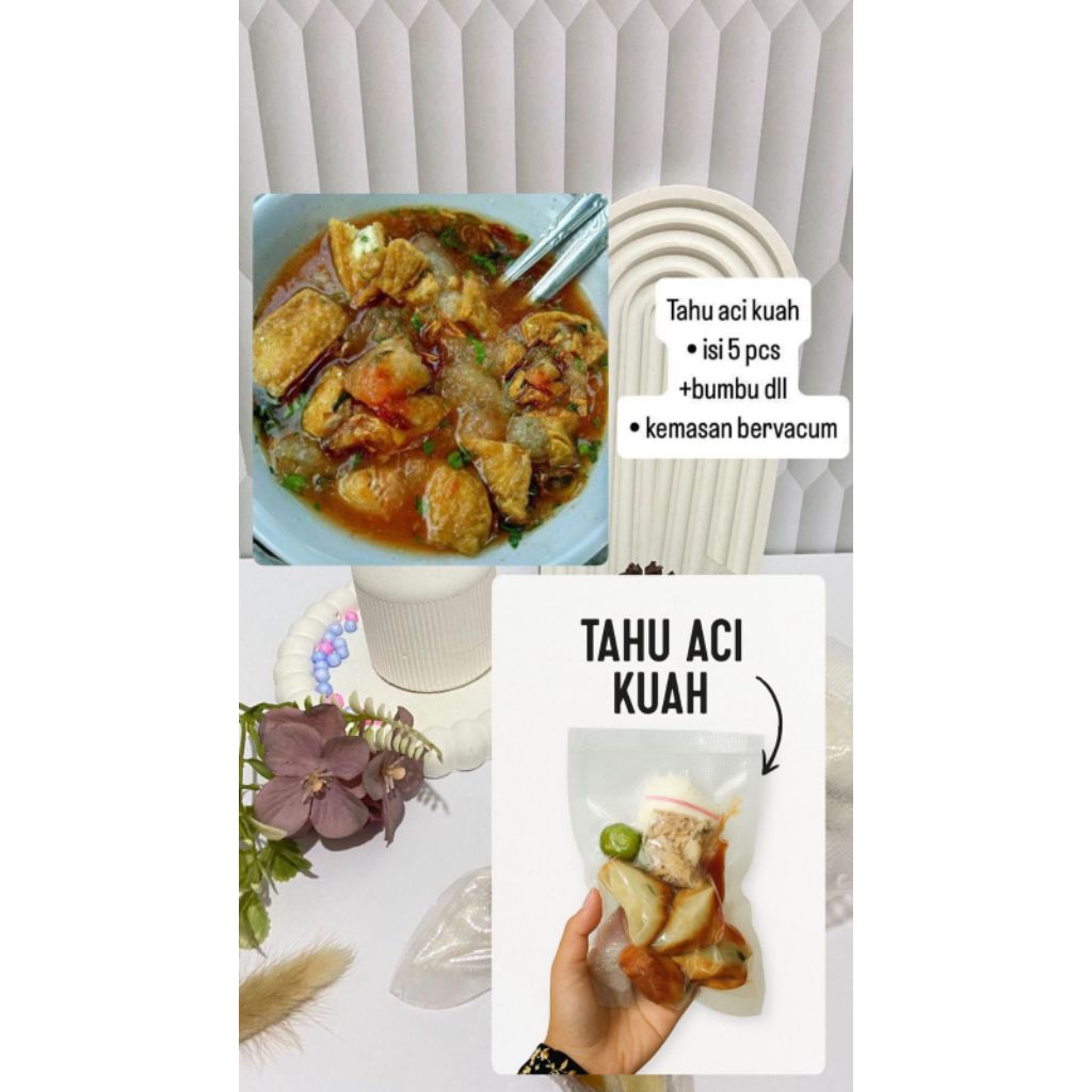 Tahu Aci Kuah | Frozen Food Premium