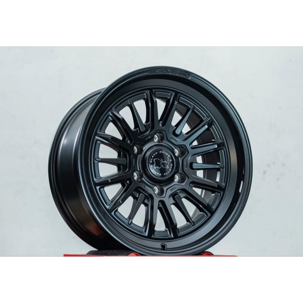 velg ring 18 ORIGINAL BLACK RHINO TALEO velg mobil ring 18 pajero Hilux velg racing r18 velg mobil o