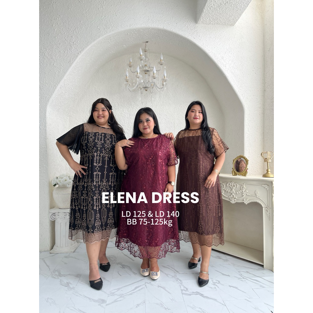 MOKMOK - Elena Dress | BigSize JumboSize