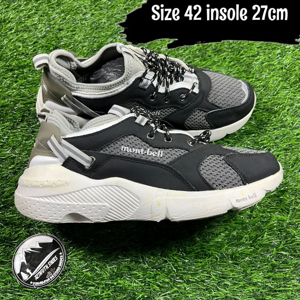 Sepatu Outdoor Gunung Hiking Montbell Size 42