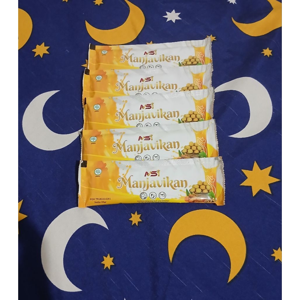 Paket 5 sachet MANJAVIKAN MSI Asli Original