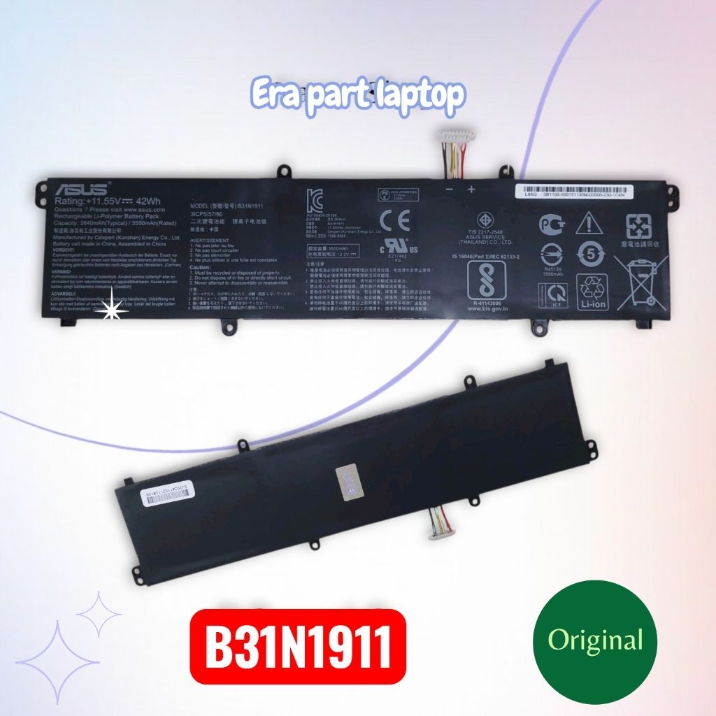 Baterai Battery Asus VivoBook Flip 14 TP420IA TP420UA Series, Asus VivoBook Flip 14 TP470EA TP470EZ 