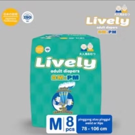 LIVELY DIAPERS POPOK DEWASA PEREKAT