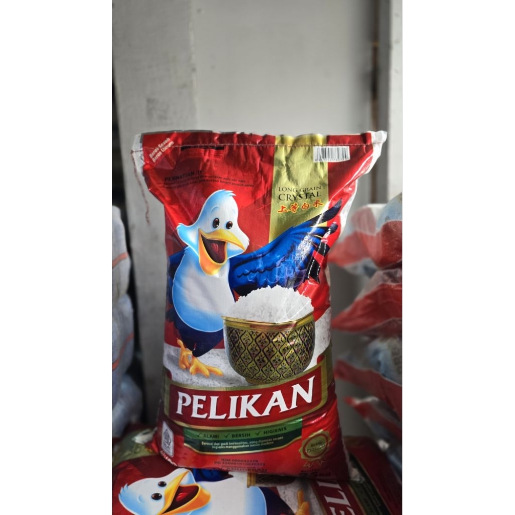 Beras pelikan 25kg