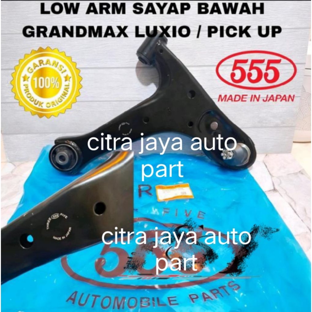 LOW ARM SAYAP BAWAH GRANDMAX LUXIO ORIGINAL 555 SANKEI JAPAN SA-3311 - 1SET  2PCS (R/L)