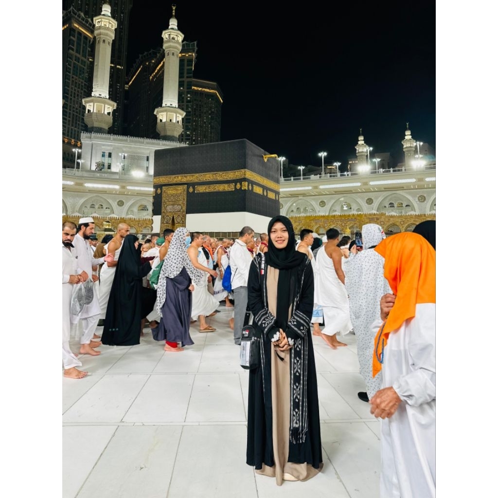 GAMIS  FAREECHA INNER OUTER TWIL UNIQLO KOMBINASI TENUN TROSO