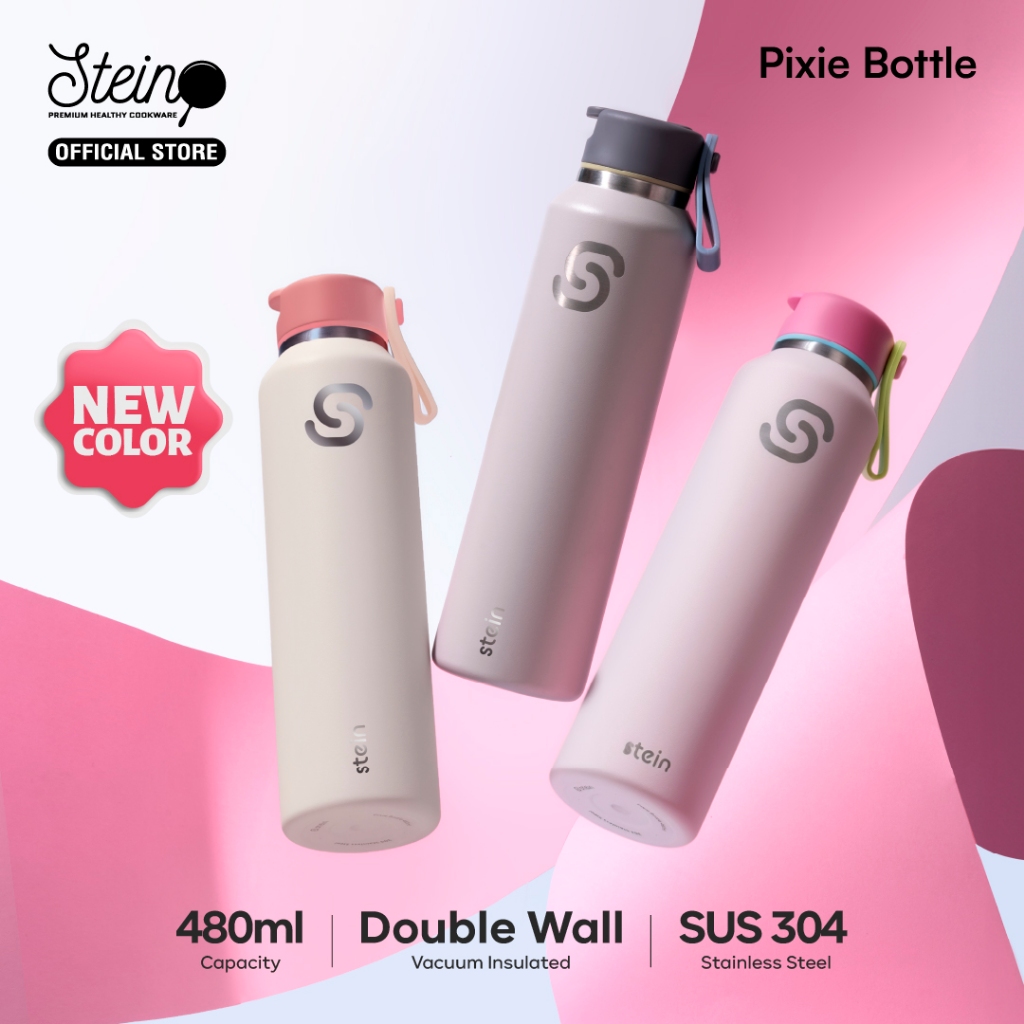 Stein Tumbler Pixie Bottle 480ml - Botol Minum Tahan Panas dan Dingin 480ml
