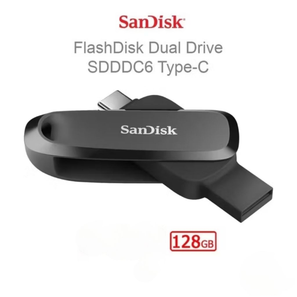 USB Flashdisk Phone Drive Sandisk  SDDDC6 128GB G46
