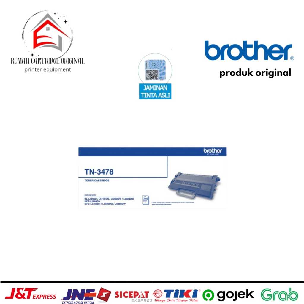 Toner brother TN 3478 original