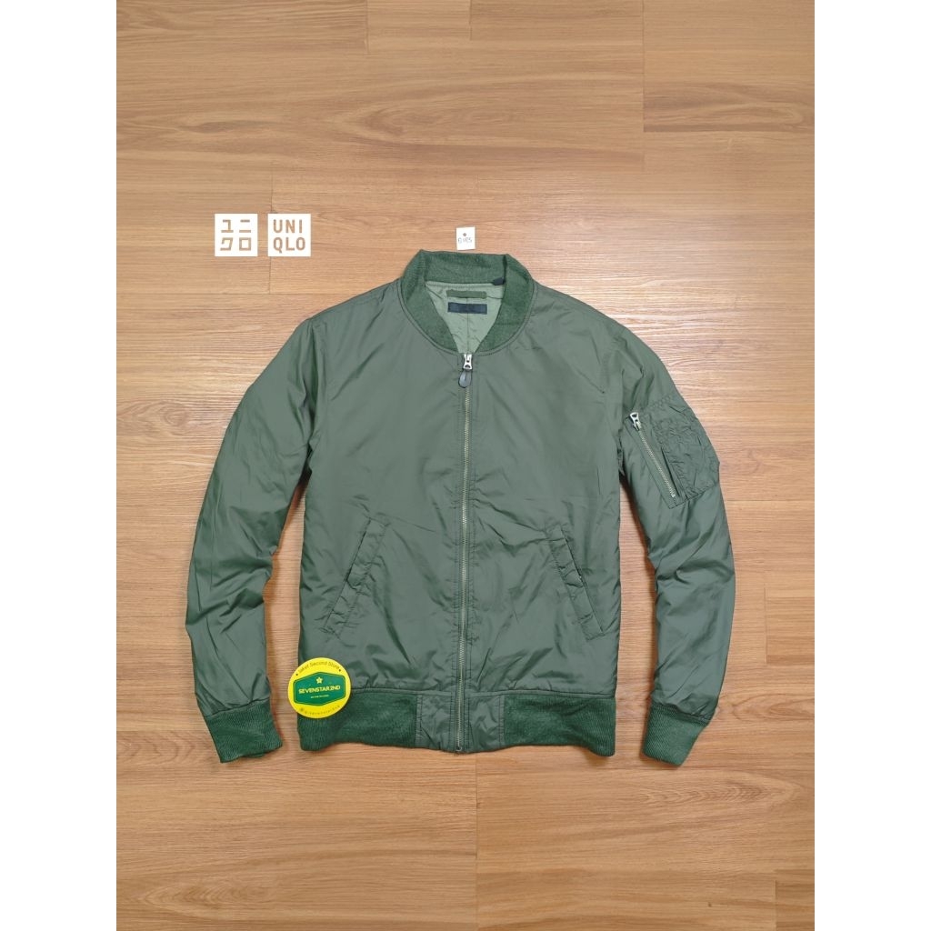 uniqlo casual bomber jacket