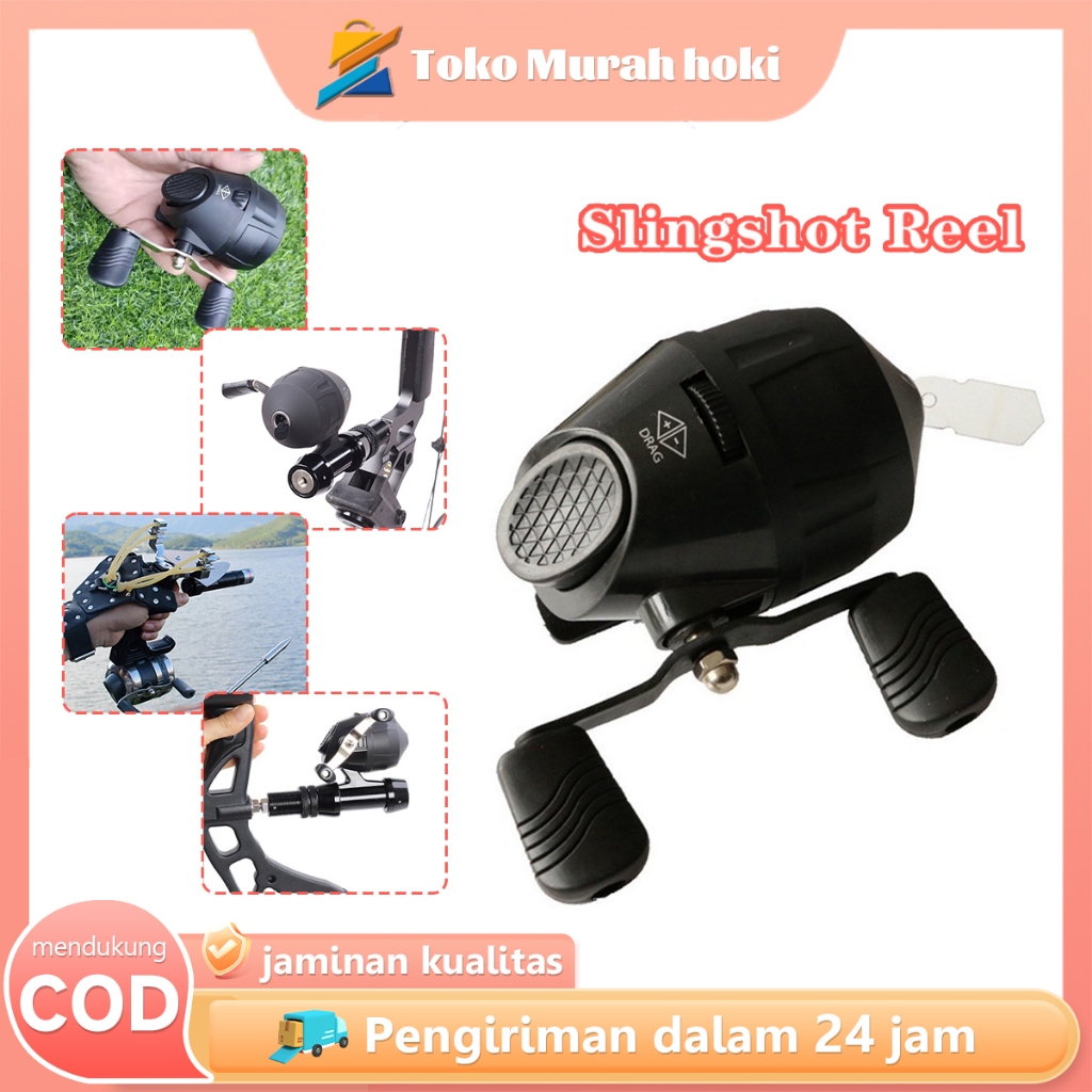 Reel Ketapel Ikan Gulungan Ketapel Ikan 10s Reel Ketapel Paser Ikan Reel Slingshot Ikan Profesional