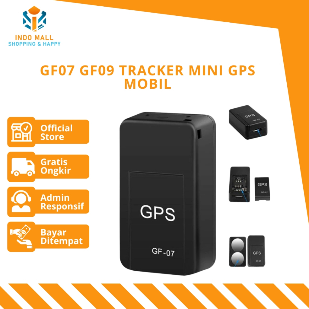 GPS Tracker Mobil Motor Mini Recording Voice Alat Sadap GF07 GF09