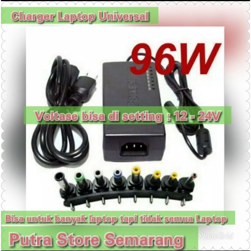 Charger Laptop Universal Cas Laptop banyak Laptop cas laptop banyak siket chargeran laptop umum