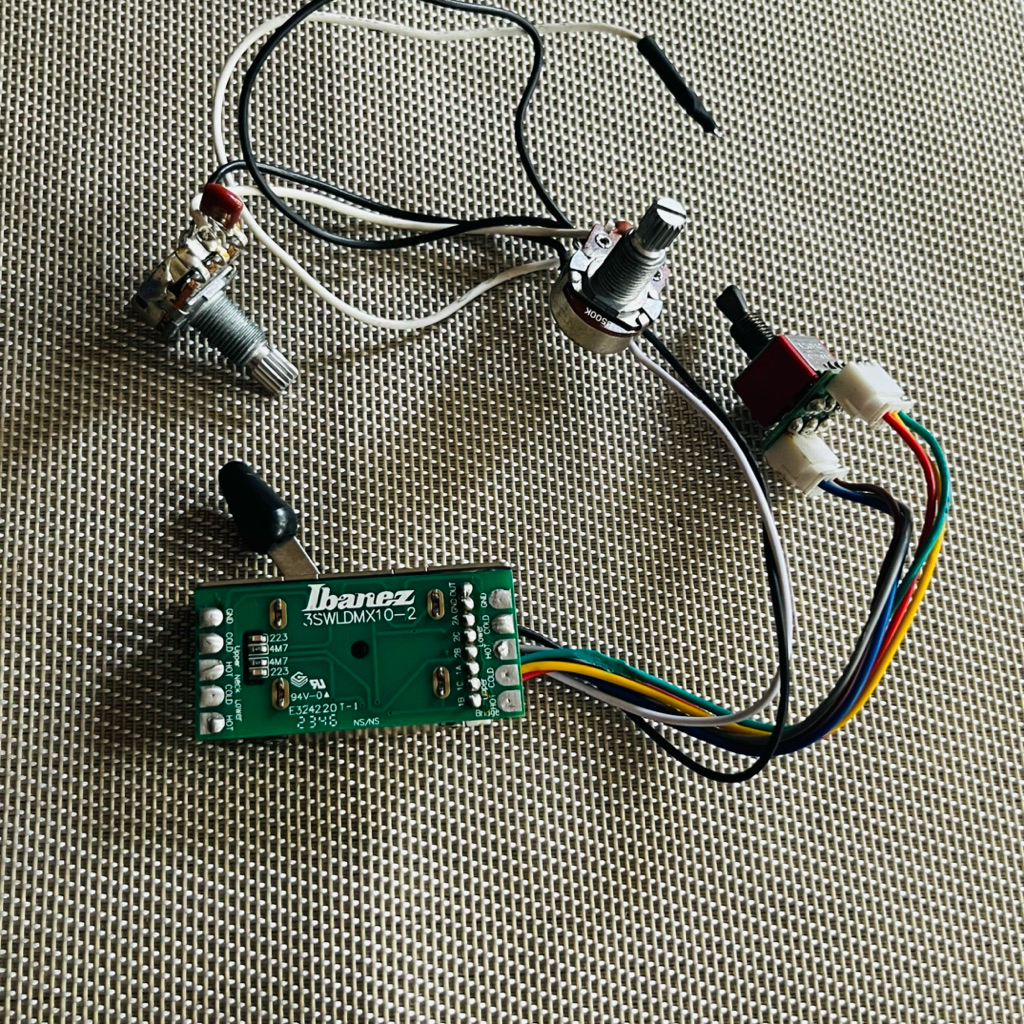 wiring set gitar ibanez 3swldmx10-2 5way swith ibanez AZ&prestige series original