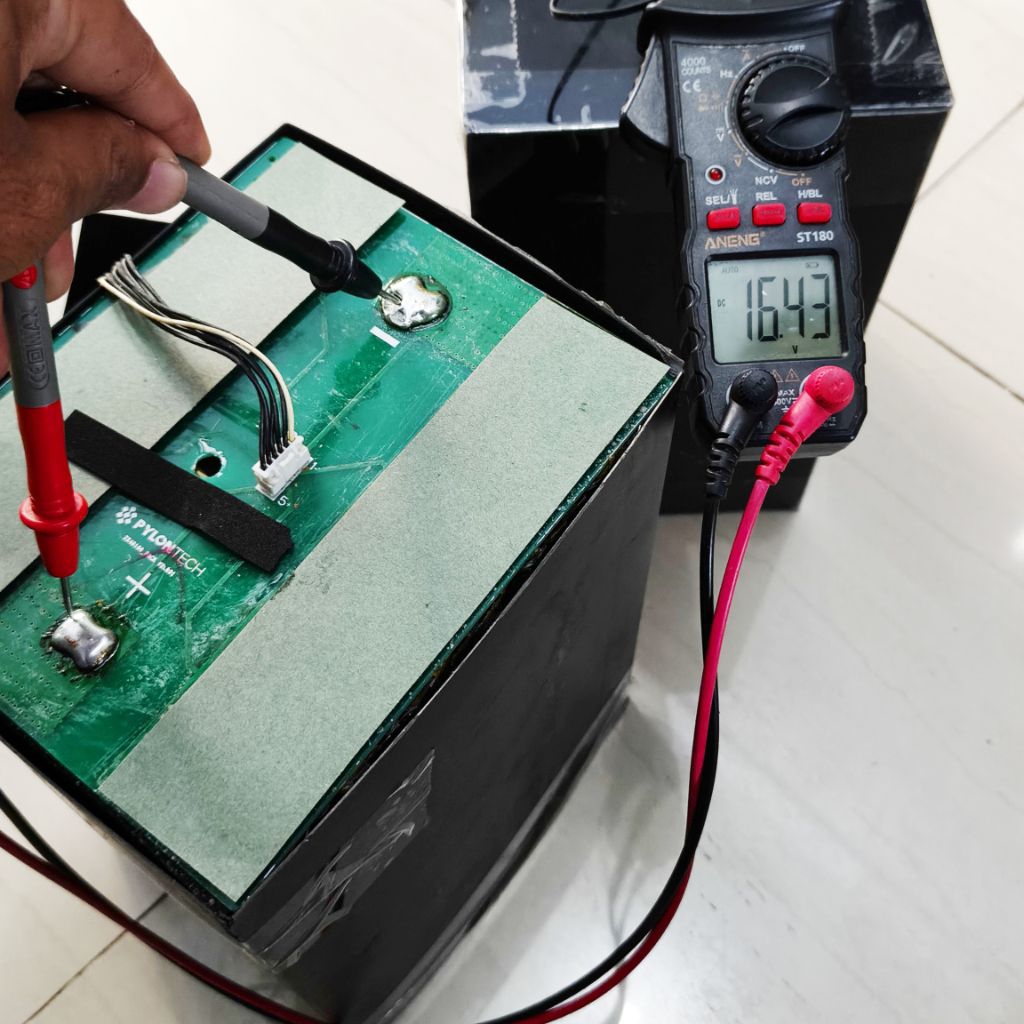 baterai Lifepo4 16v 100ah bekas zte