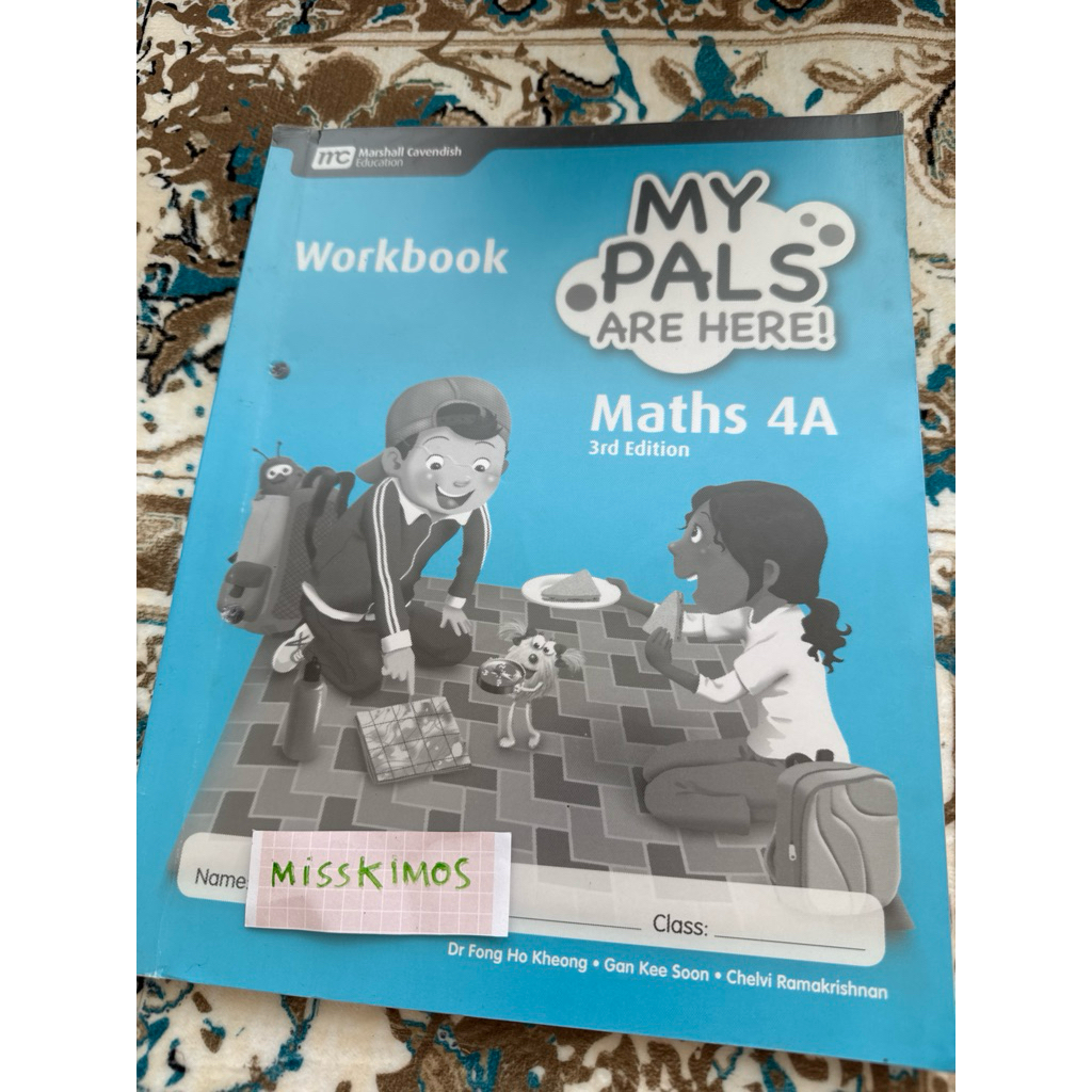 My Pals Math 4A Workbook