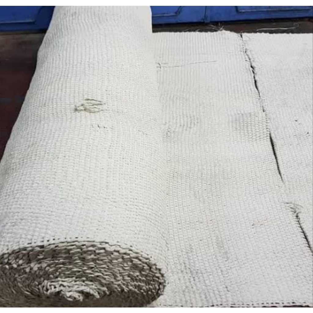 Kain Asbes 3mm x 1 meter x 1 meter ( Asbestos Cloth)
