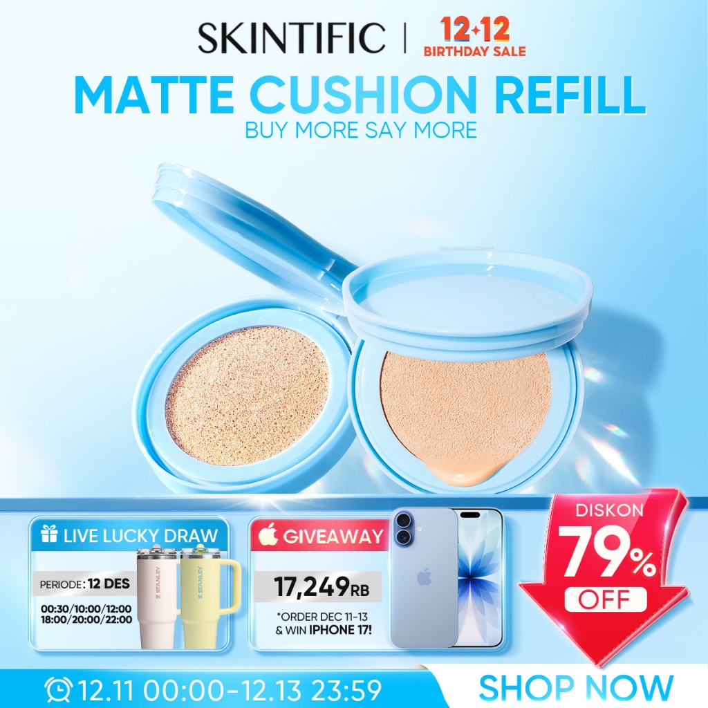 SKINTIFIC - Perfect Stay Velvet Matte Cushion - Refill 11ml