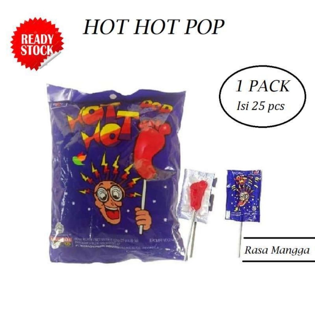 Permen Kaki Hot Hot Pop Jual Eceran 1 Pcs