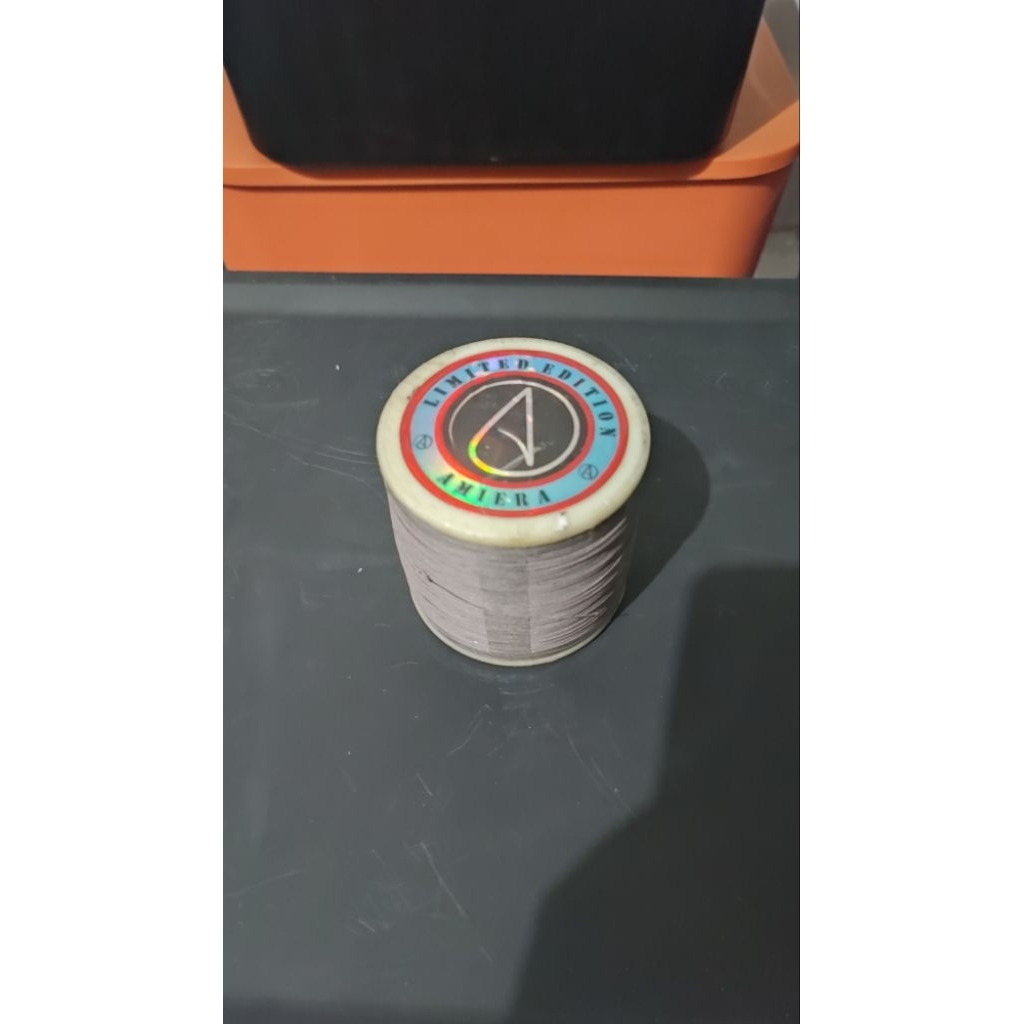 (NEGO TIPIS) Gelasan Matot Amiera Logo Pink Bahan Abu Monster Size 0.22 3000 Yard Tahun 2024