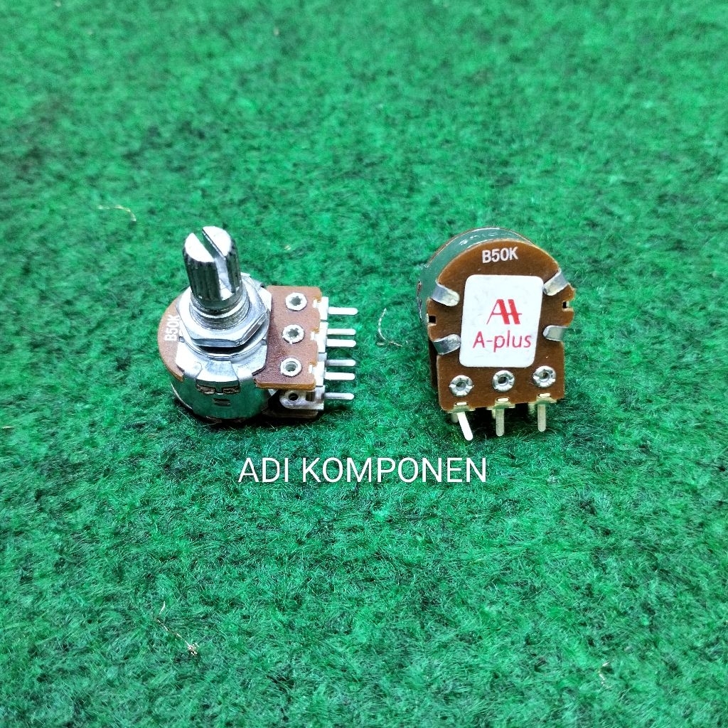 POTENSIO 50K STEREO 50K STEREO AS PENDEK