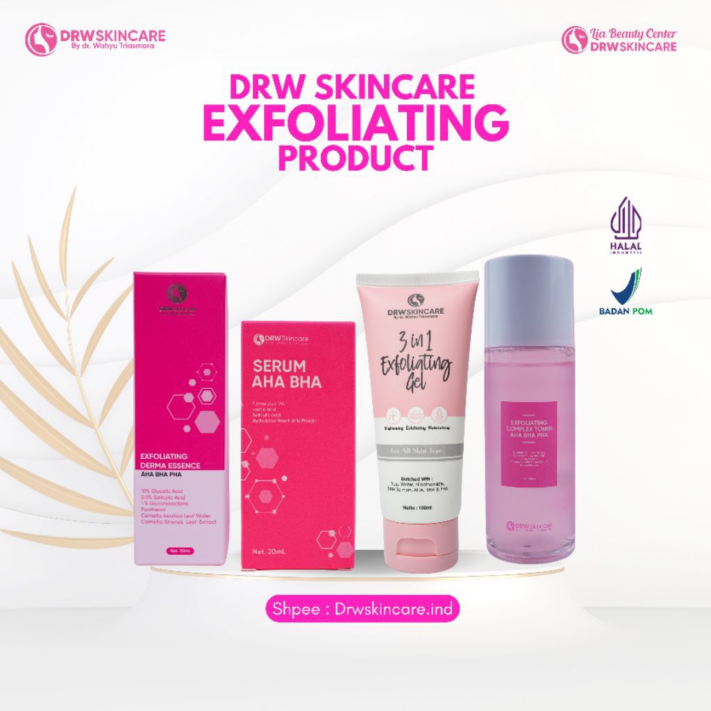 DRW SKINCARE | PRODUK EKSFOLIASI