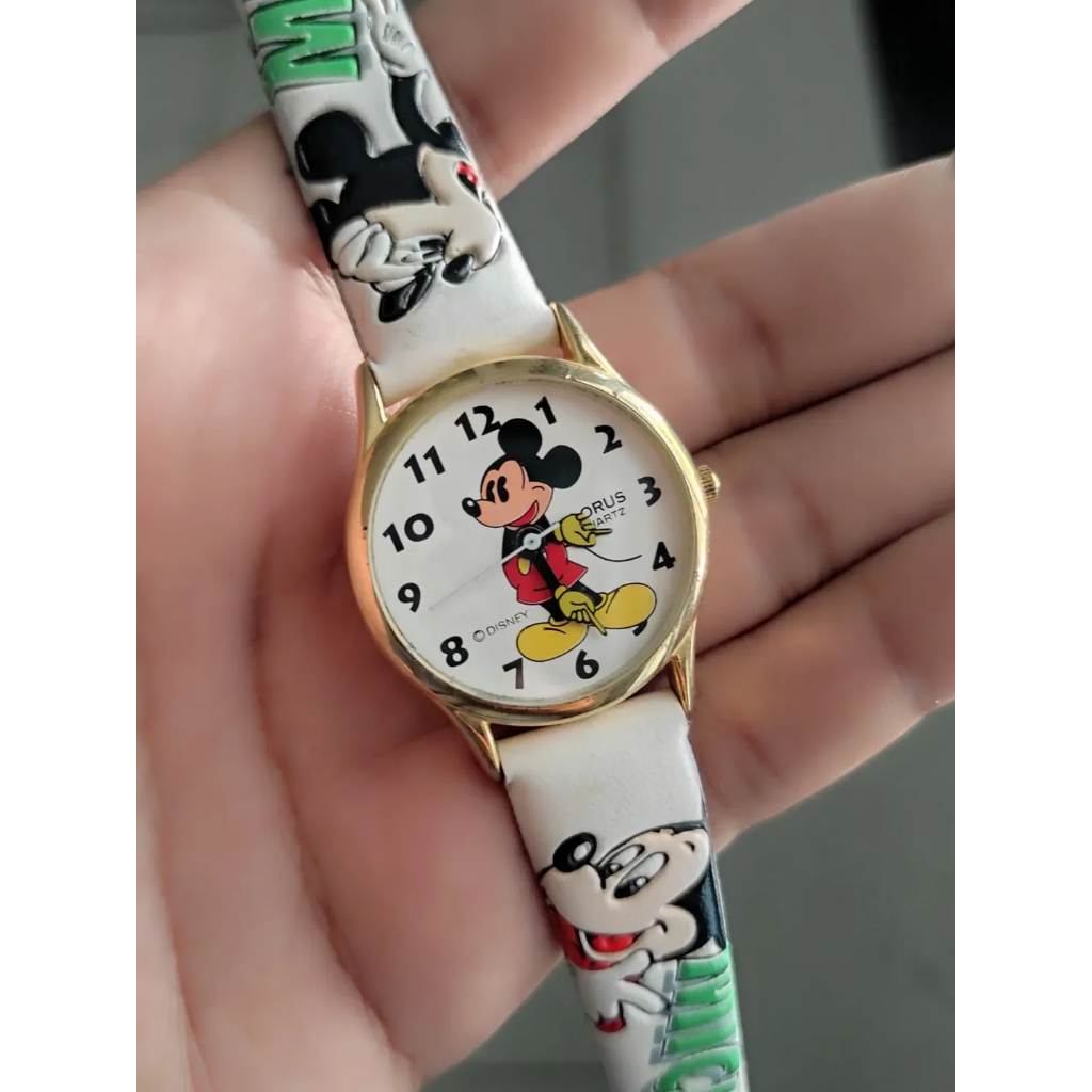 Jam tangan lorus vintage preloved classic watch disney