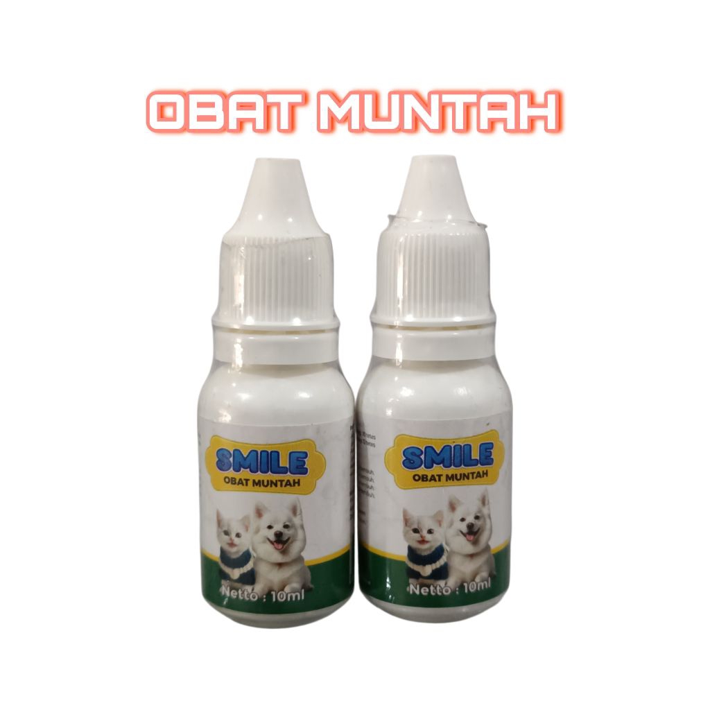 Obat Muntah Kucing dan Anjing SMILE