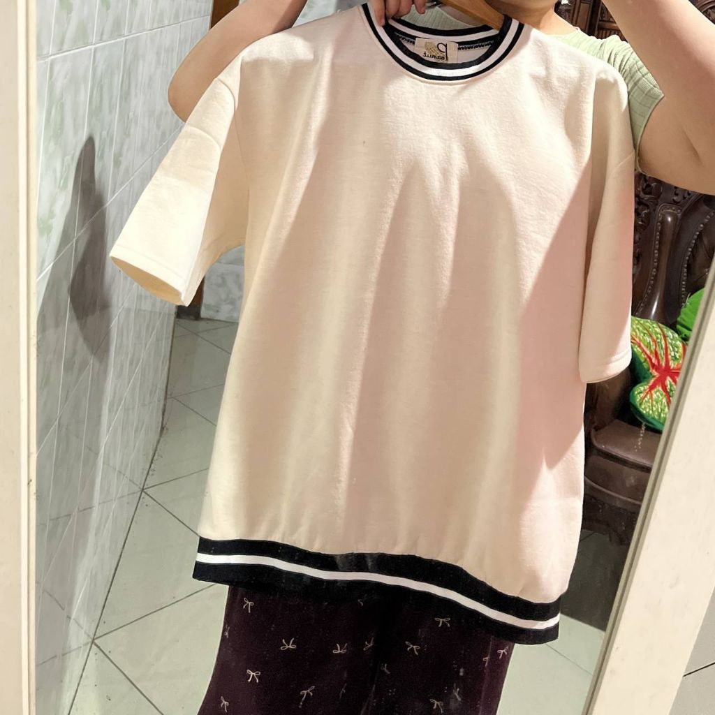 Oversize Unisex Peanut Ld 124cm Bahan Tebal | Cowok Cewek bisa pakai | Preloved Bekas Pribadi Second