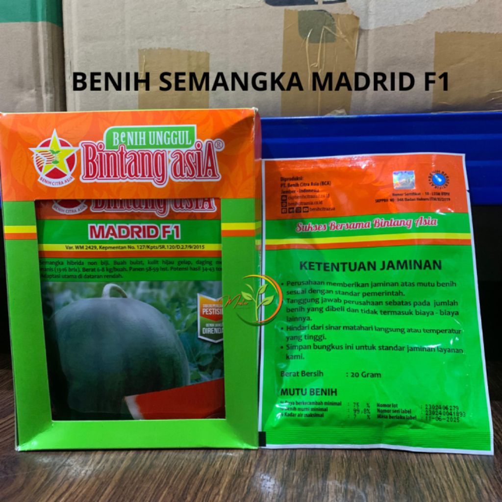 BENIH SEMANGKA MADRID F1 20 GRAM