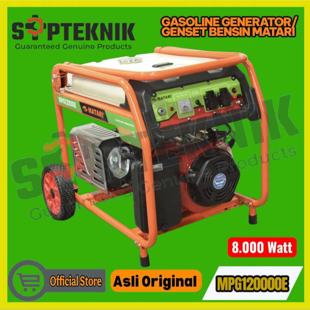 GENSET BENSIN MPG-12000E MATARI 8000 WATT