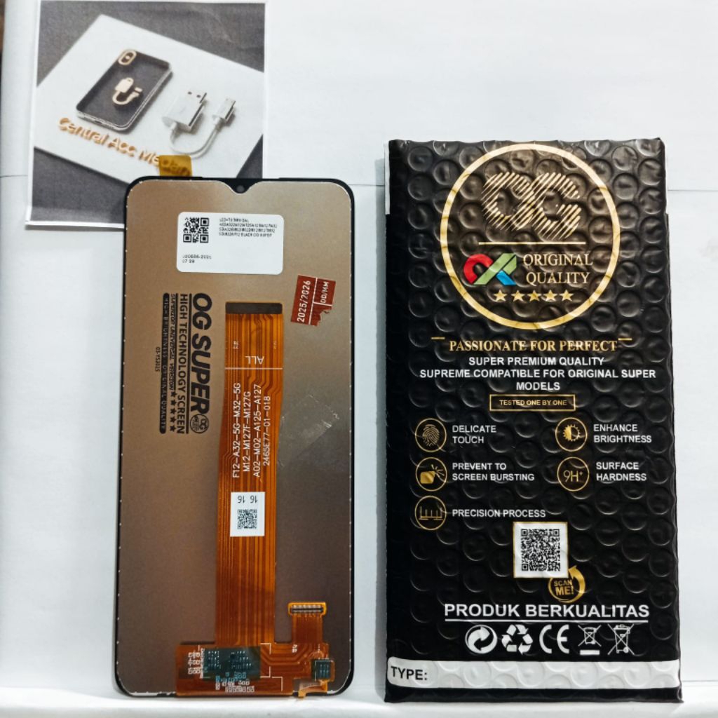 LCD OG Super TS Samsung A12/M12 / M127 / A02 / A022 / A02s/ F12/A32 5G / A326/LCD OG murah