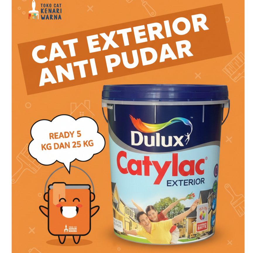 CAT DULUX CATYLAC EXTERIOR 5 KG - PHANTOM BLUE