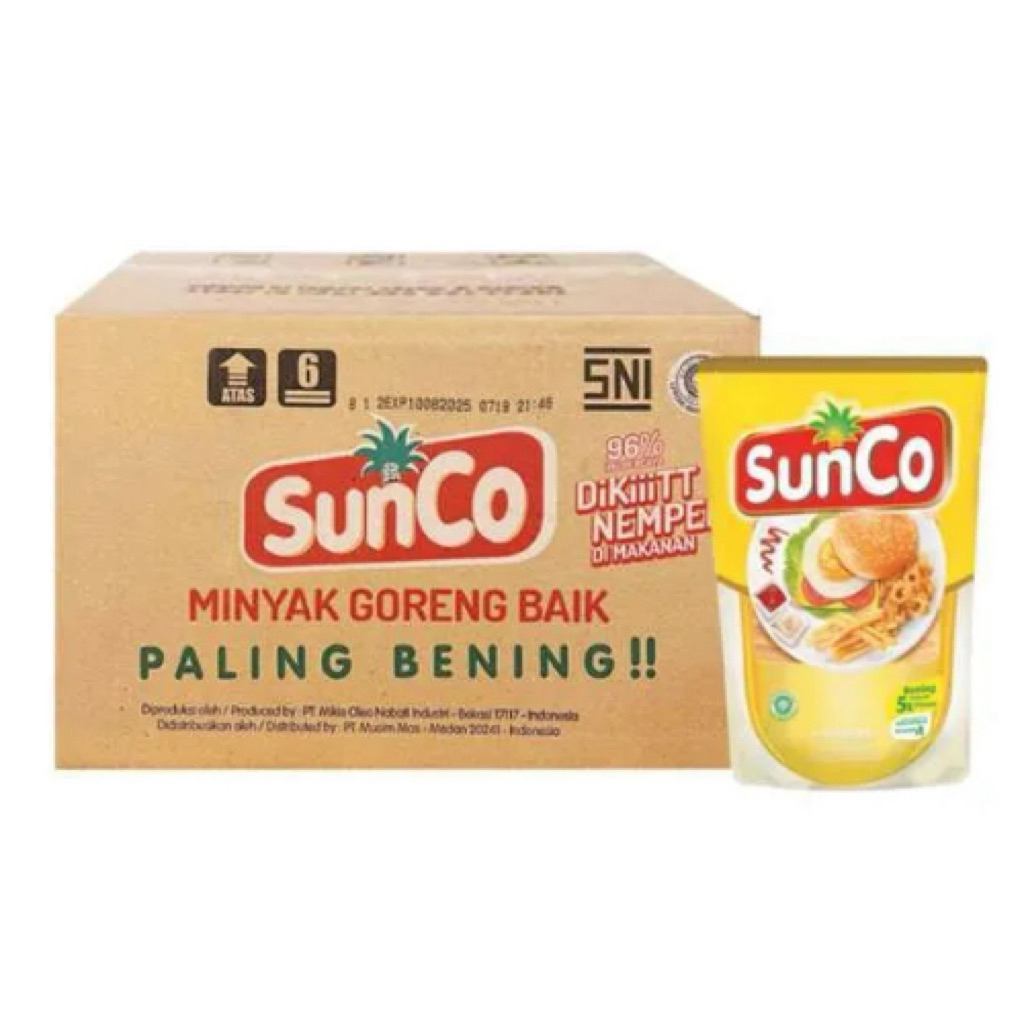 Minyak Goreng Sunco 2 liter 1Karton