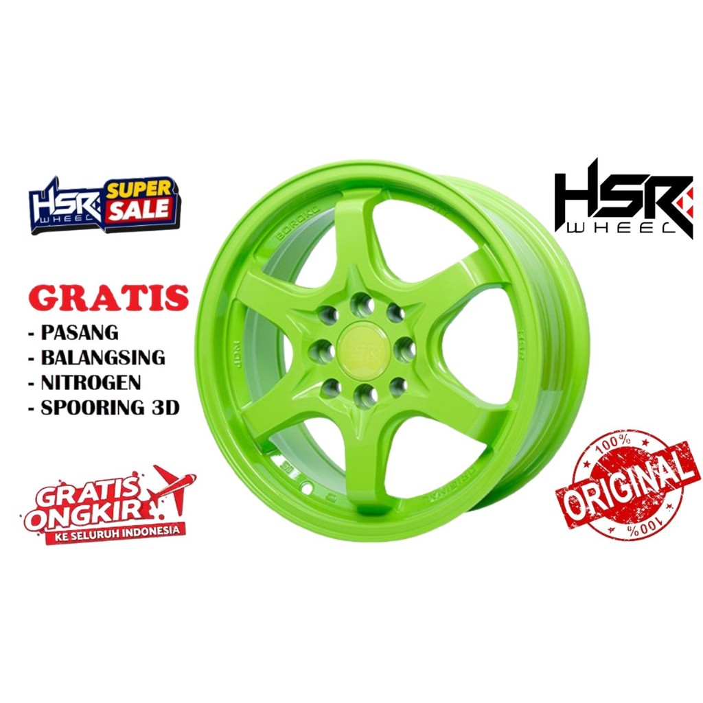 Velg TE37 R15 HSR STY Untuk Mobil Xenia Livina Baleno Vinfast DLL