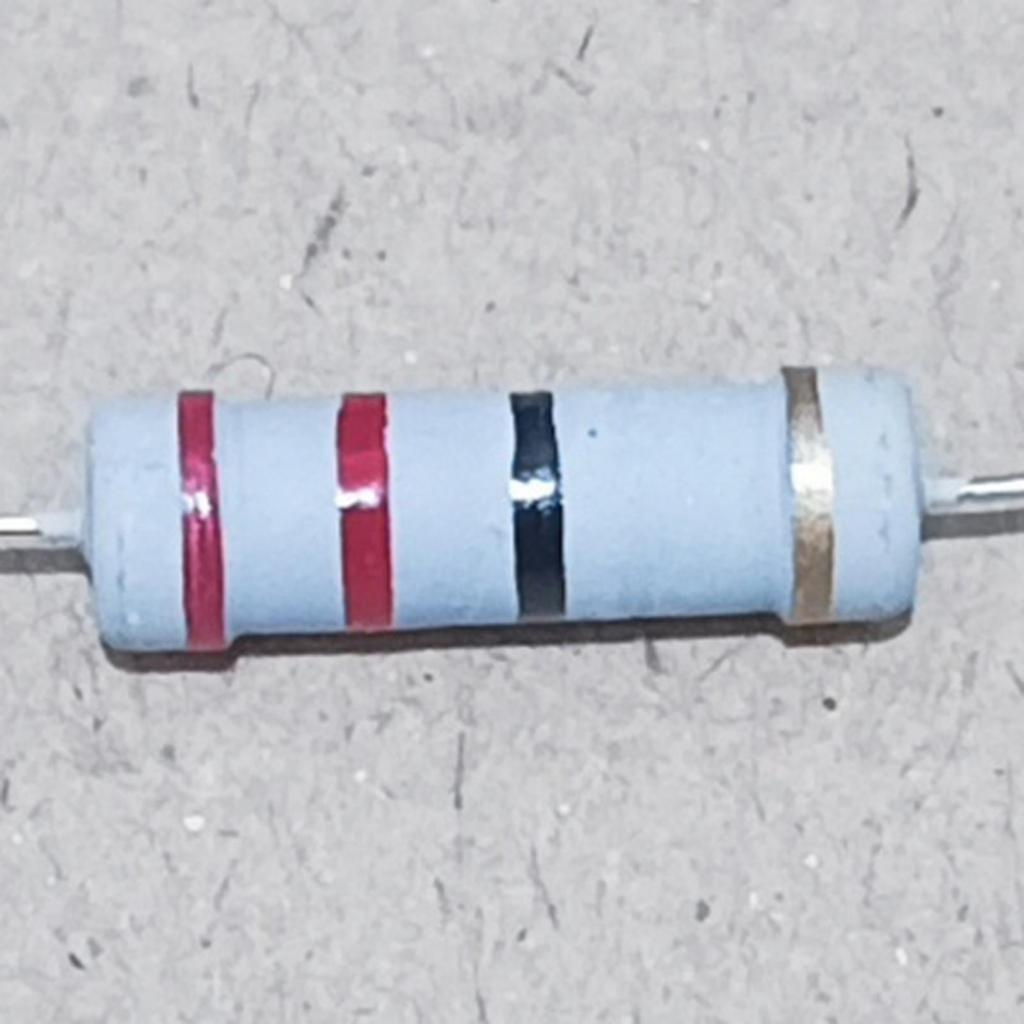 RESISTOR 22 22OHM 2W 2watt