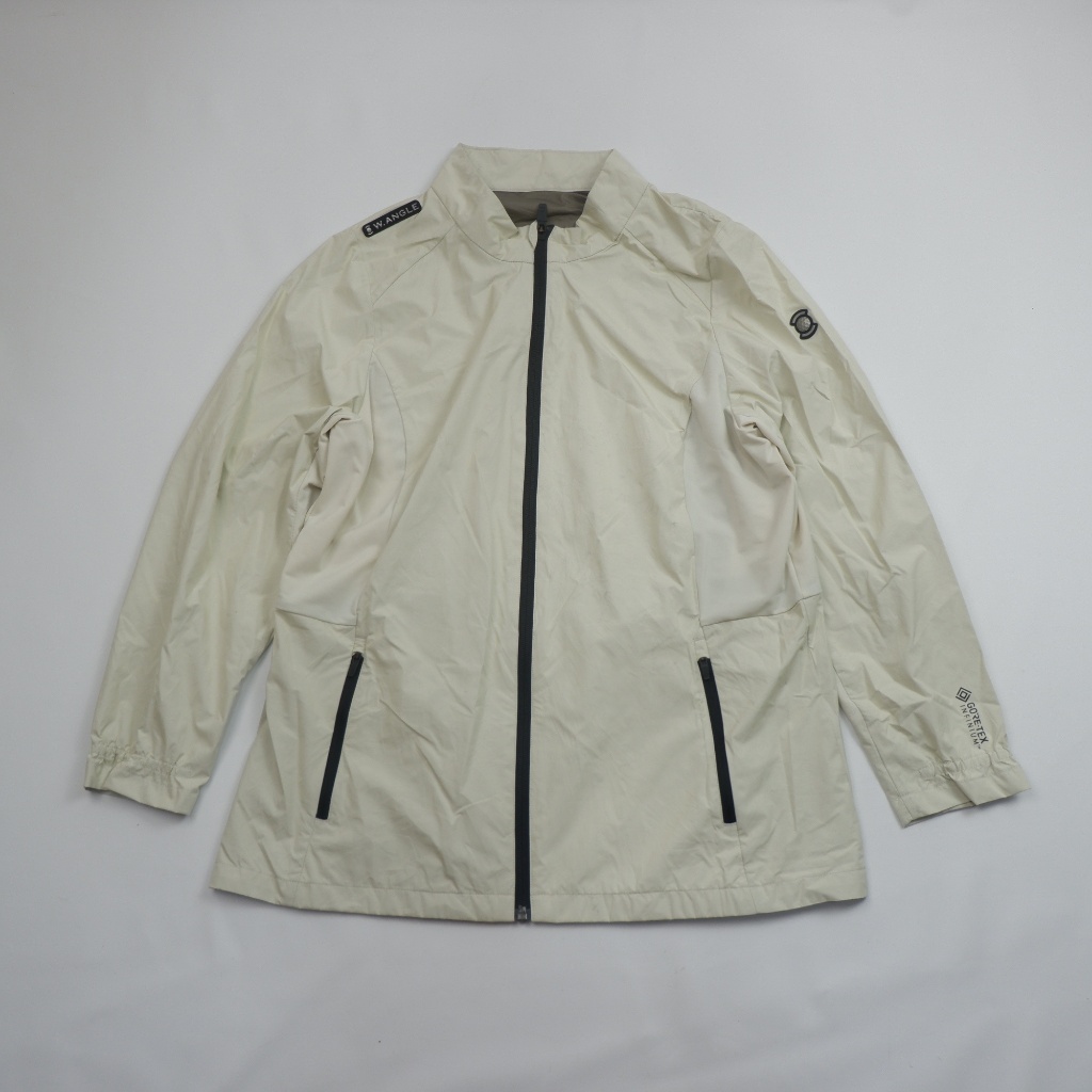 W. ANGLE GORE-TEX INFINIUM™ Lightweight Shell Jacket - Beige/Cream - Preloved