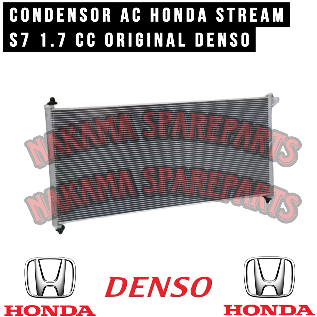 CONDENSOR AC KONDENSOR AC HONDA STREAM S7 1.7 ORIGINAL DENSO