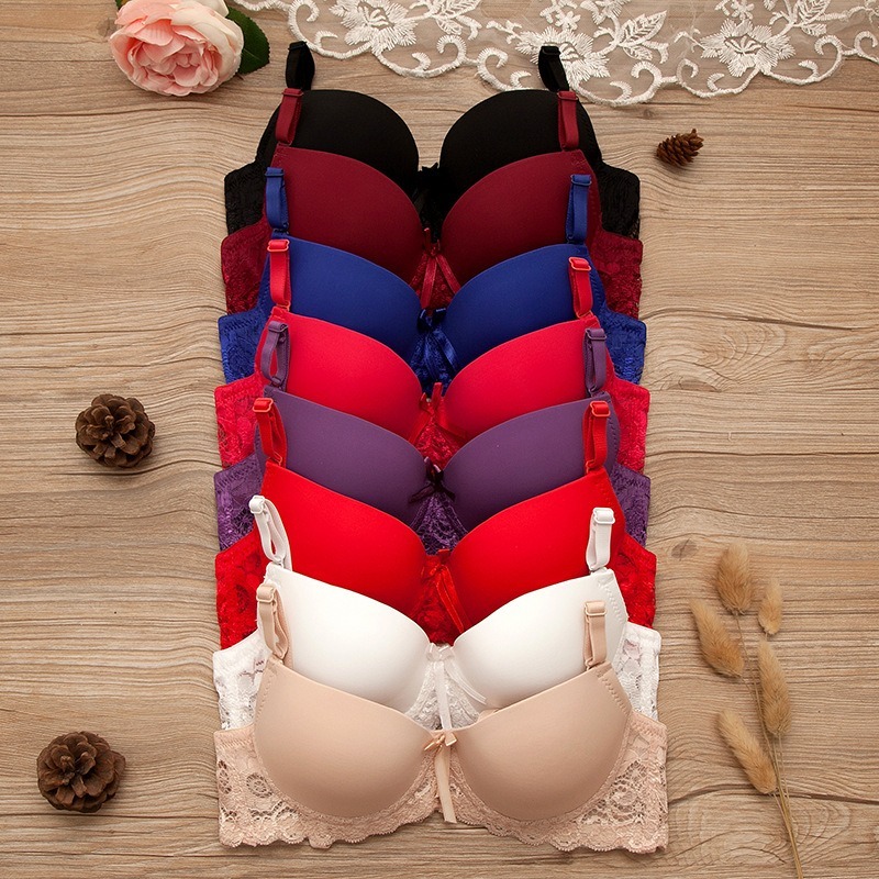 Bra / bh wanita warna  Putih Renda Kawat KR011
