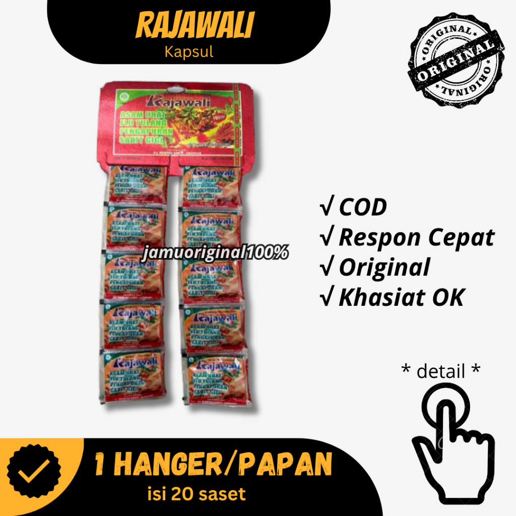 Rajawali Kapsul Original Obat Kecetit Berkualitas Tinggi