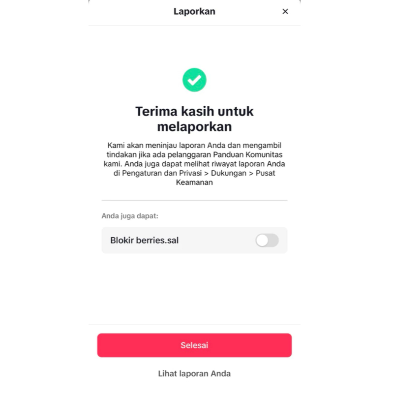 Jasa Report Akun Tik Tok | Ratusan Akun | Ribuan Akun
