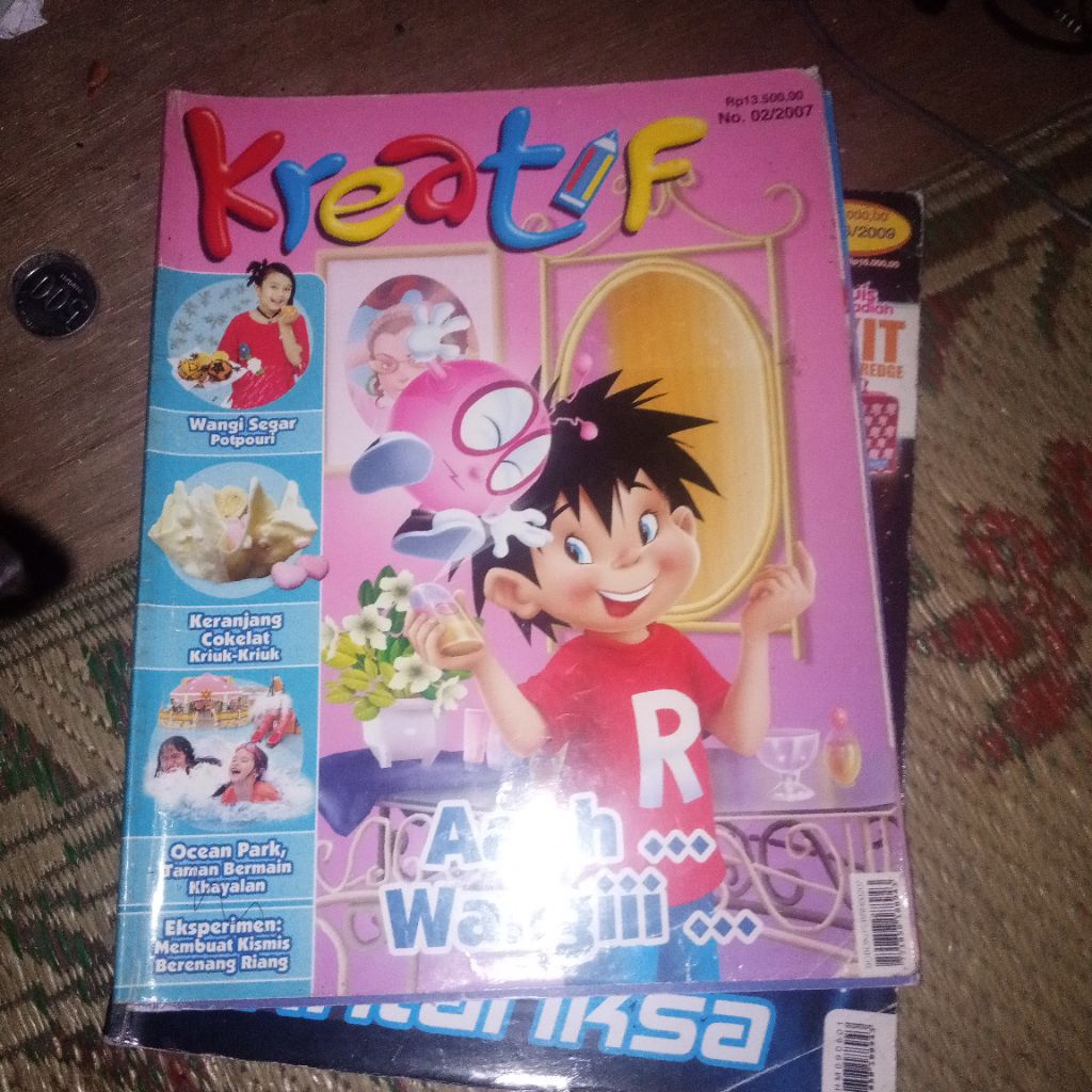Kreatif, majalah anak @